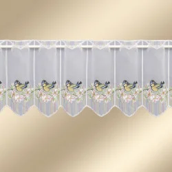 Panneau Blaumeise auf Kirschblütenzweig Musterbild