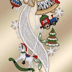 Fensterdeko Kindheitstraum Detailansicht