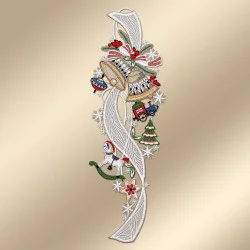 Fensterhänger Weihnachten Kindheitstraum Musterbild