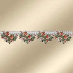 Panneaux Rotkehlchen Musterbild Stickerei