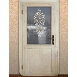 Türdekoration Schneeflöckchen-Weißröckchen