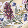 Fensterhänger Frühlingssymphonie Detailbild Plauener Stickerei