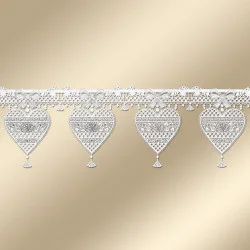 Landhaus-Stangendeko Annemarie Plauener Stickerei Musterbild