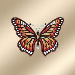 Fensterdeko Fiona aus Plauener Stickerei Musterbild