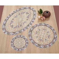 Decken Joline mit Ornamenten Beispielbild Dekoriert