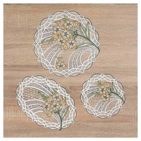 Tischdeko Set Florica in orange alle Größen