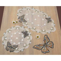 Deko-Serie Fiona mit Tischdecken und Fensterbild Beispielbild