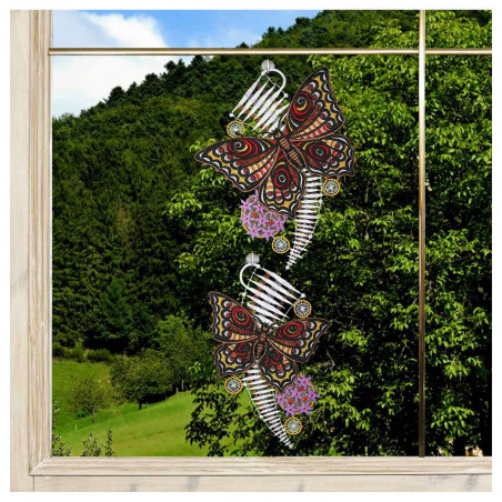 Fensterbilder Schmetterlinge Beispeilbild