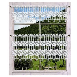 Gardinen-Kollektion Emilia Beispielbild am Fenster dekoriert