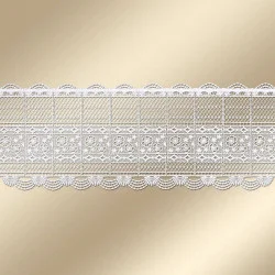 Panneaux Annina mit moderner Stickerei Musteransicht