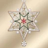 Weihnachts-Anhänger Sternenglanz Detailansicht