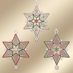 Fensteranhänger Sternenglanz Musterbild