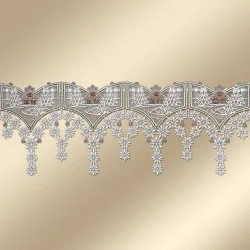 Panneaux Winterhaus Musterbild Stickerei