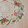 Tischdecken Glockenspiel Detailansicht Plauener Stickerei