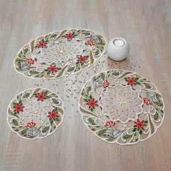 Decken Glockenspiel mit Wintermotiv Beispielbild dekoriert