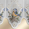 Panneaux Wintervögel 35 cm hoch Detailbild Stickerei