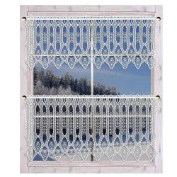 Moderne Fensterdeko Ema in 2 Höhen Beispielbild