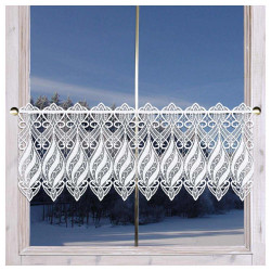 Moderne Fensterdeko Loreta Beispielbild im Winter