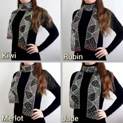 Spitzen-Schal Ribana in 4 Farben für jeden Geschmack