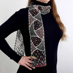 Eleganter Schal Ribana als Mode-Accessoire