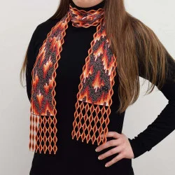 Eleganter Schal Atsila als Mode-Accessoire