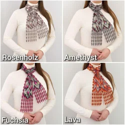 Spitzen-Schal Atsila in 4 Farben für jeden Geschmack