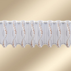 Scheibengardine Devina 35 cm hoch Musterbild