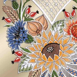 Große Schiebepaneele Emica Spätsommertraum Detailansicht