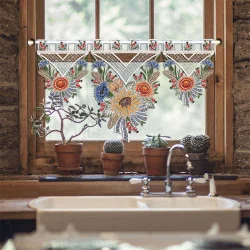 Schiebepaneelen Emica Spätsommertraum als Küchendeko