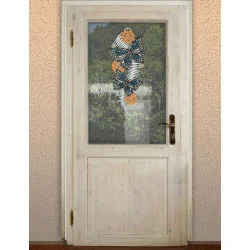 Fensterbild Schmetterlinge als Accessoire für Türen