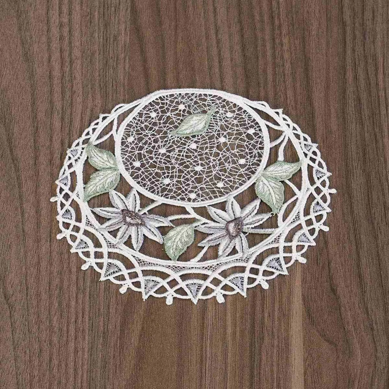 Untersetzer mit Blütenmotiv Margeriten 16 cm