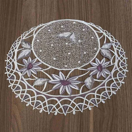 Deckchen Margeritentraum 30 cm groß auf dem Tisch dekoriert