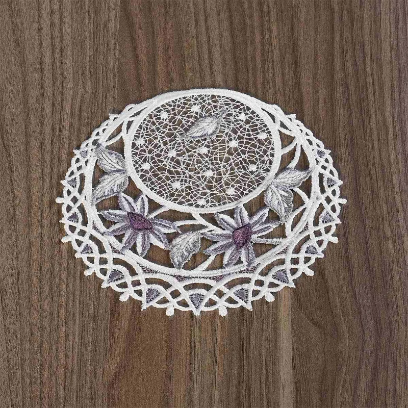 Untersetzer mit Blütenmotiv Margeriten 16 cm