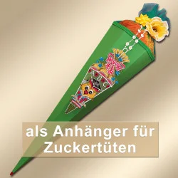 Deko-Accessoire Zuckertüte mit Eule Dekobeispiel