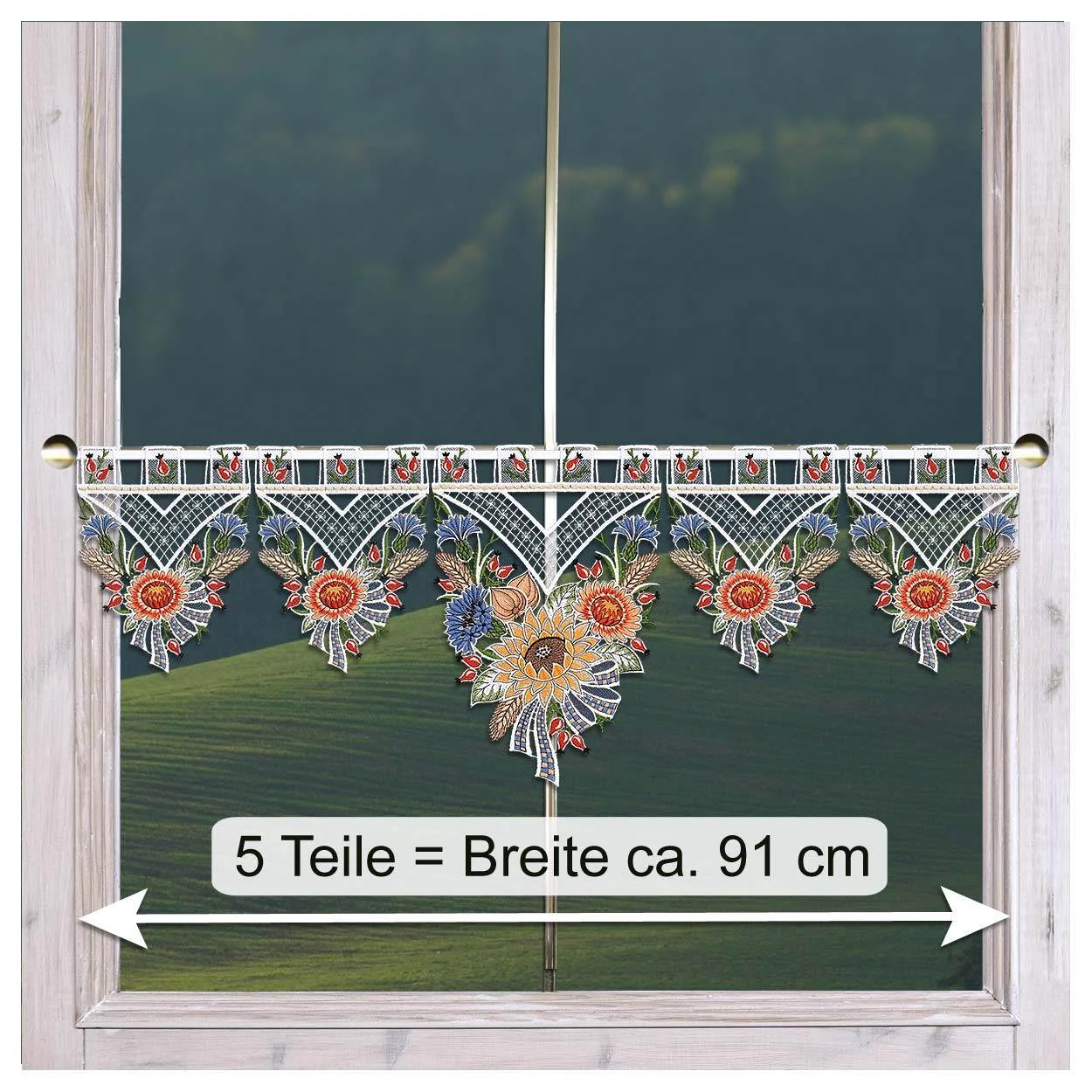 Deko-Set Scheibenhänger Emica Spätsommertraum für Fenster