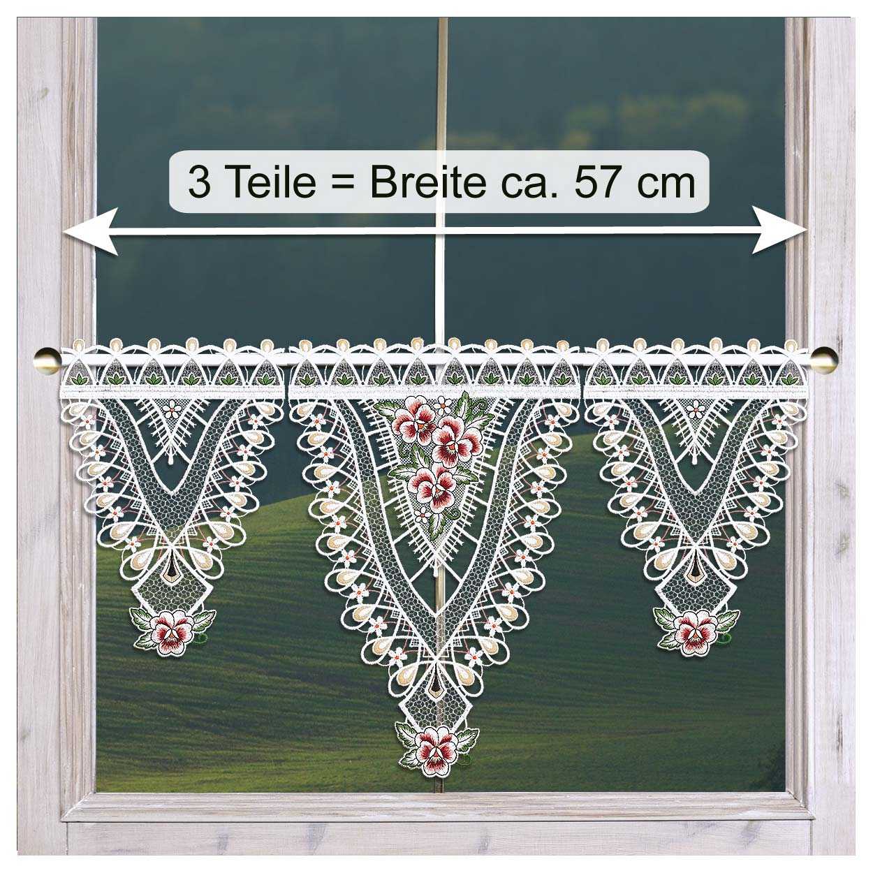 Sommer-Deko Beispiel 3er Set Viola